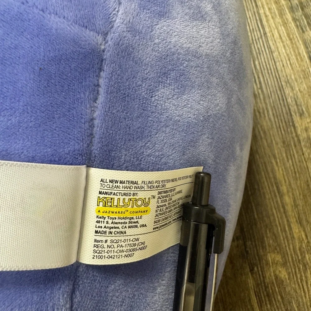 Squishmallows Fania Owl Plush Toy Purple Pink Crown 12 Inch NWT Target Exclusive - Picture 5 of 10